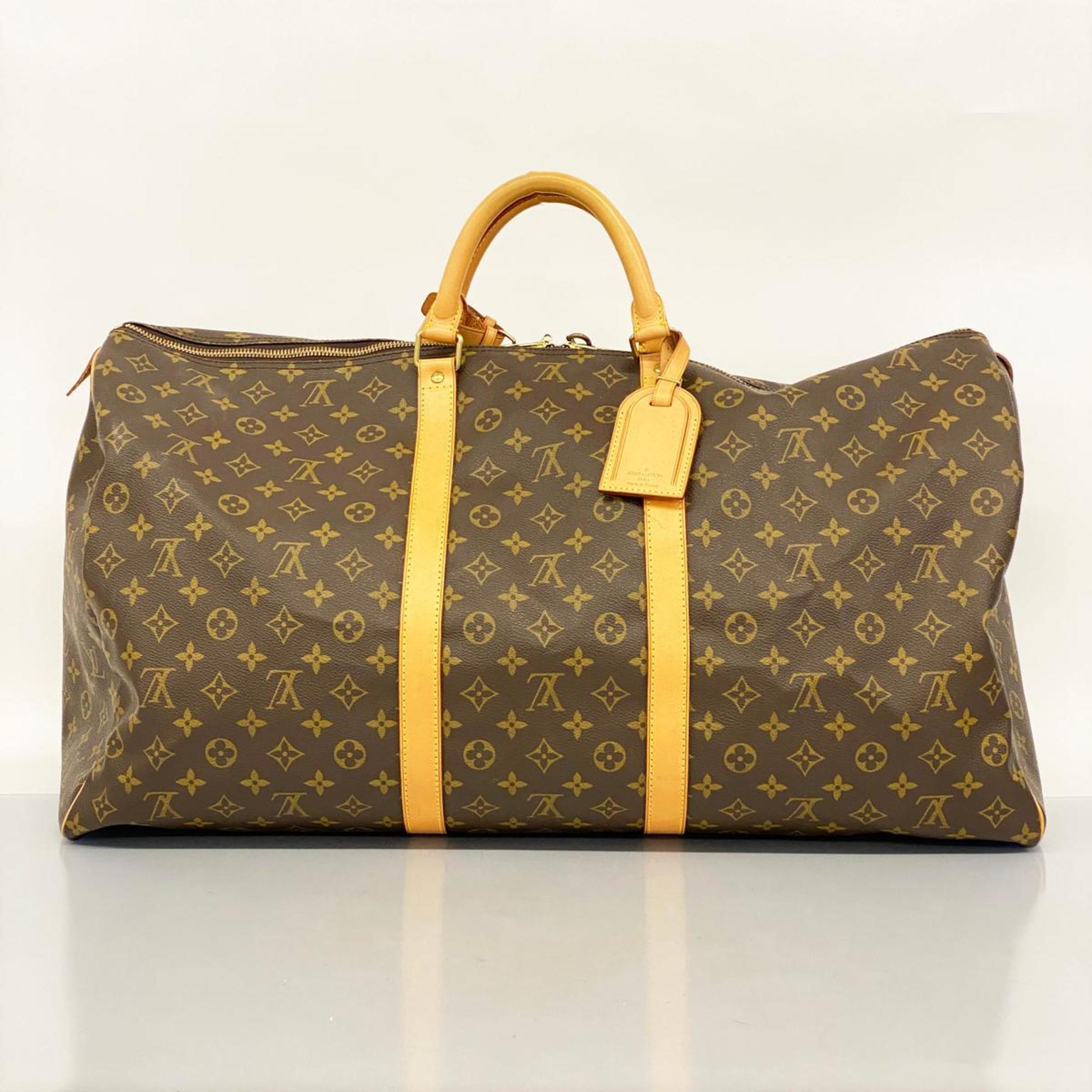 ルイ・ヴィトン(Louis Vuitton) ルイ・ヴィトン ボストンバッグ モノグラム キーポル60 M41422 ブラウンメンズ レディース