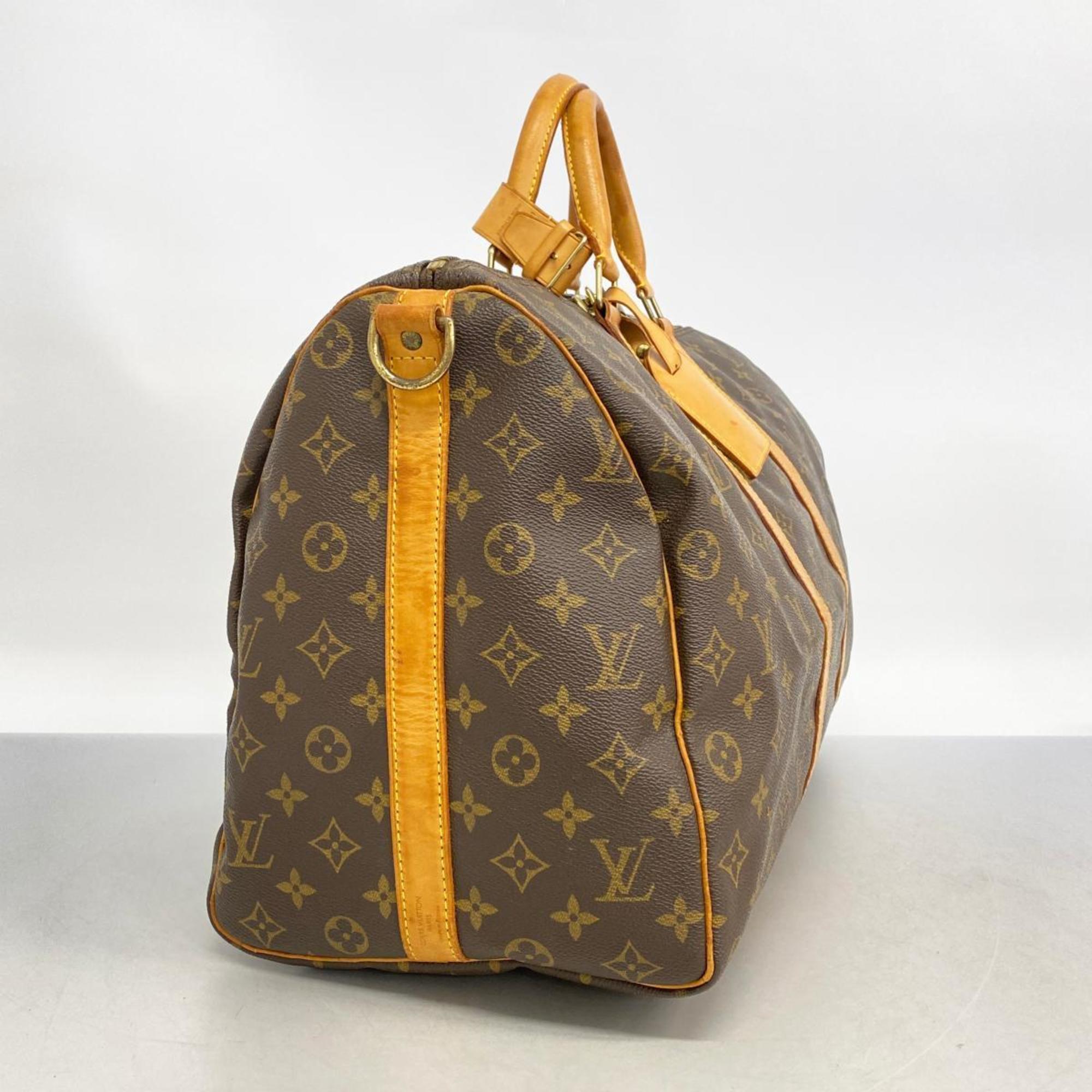 ルイ・ヴィトン(Louis Vuitton) ルイ・ヴィトン ボストンバッグ モノグラム キーポルバンドリエール50 M41416 ブラウンメンズ レディース