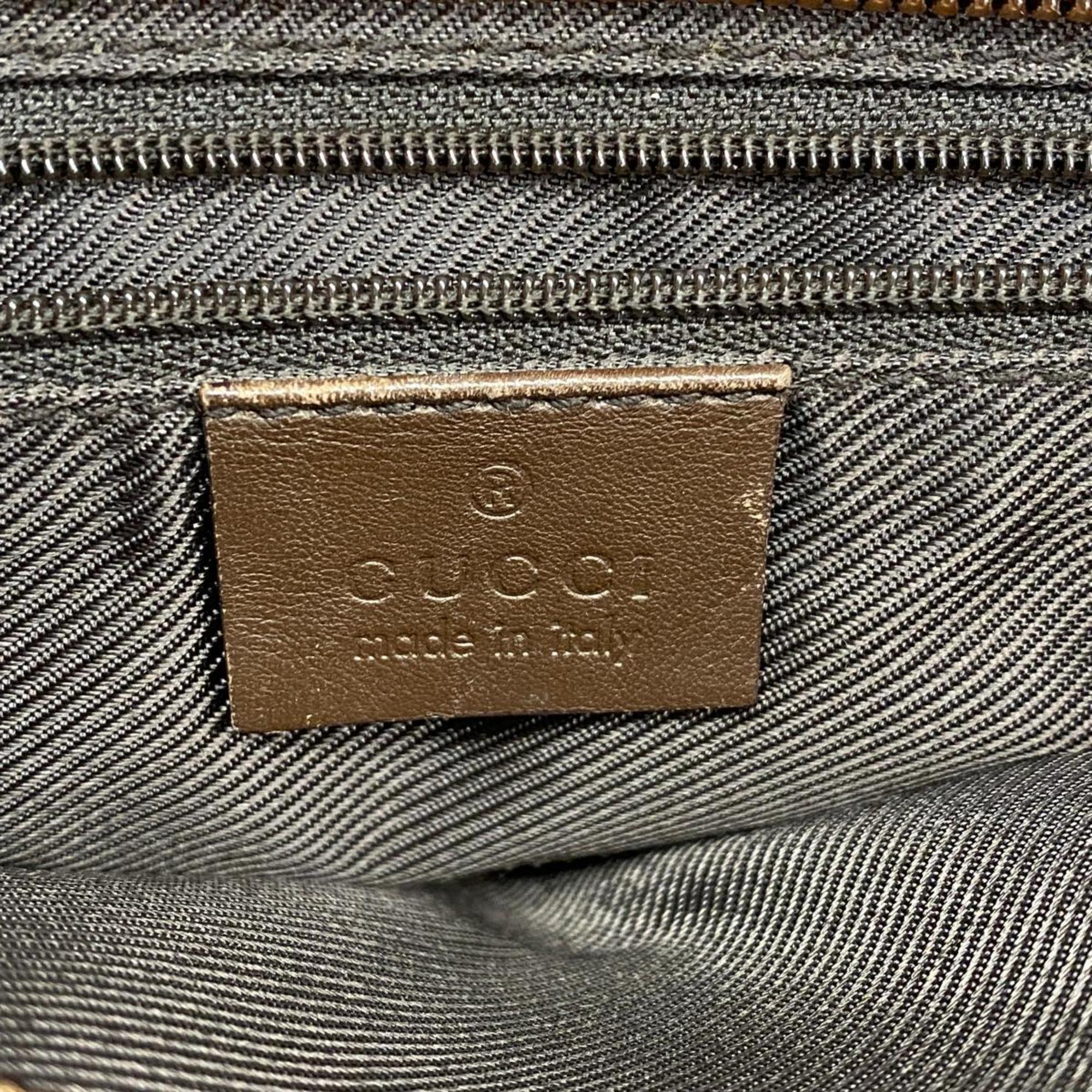 グッチ(Gucci) グッチ トートバッグ GGキャンバス 002 1119 キャンバス レザー ブラウン   レディース