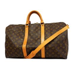 ルイ・ヴィトン(Louis Vuitton) ルイ・ヴィトン ボストンバッグ モノグラム キーポルバンドリエール50 M41416 ブラウンメンズ レディース