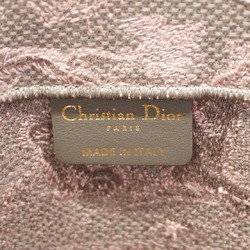 クリスチャン・ディオール(Christian Dior) クリスチャンディオール トートバッグ ブックトート キャンバス グレー ピンク  レディース