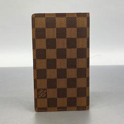 ルイ・ヴィトン(Louis Vuitton) ルイ・ヴィトン 手帳カバー ダミエ アジェンダポッシュ R20703 エベヌメンズ レディース