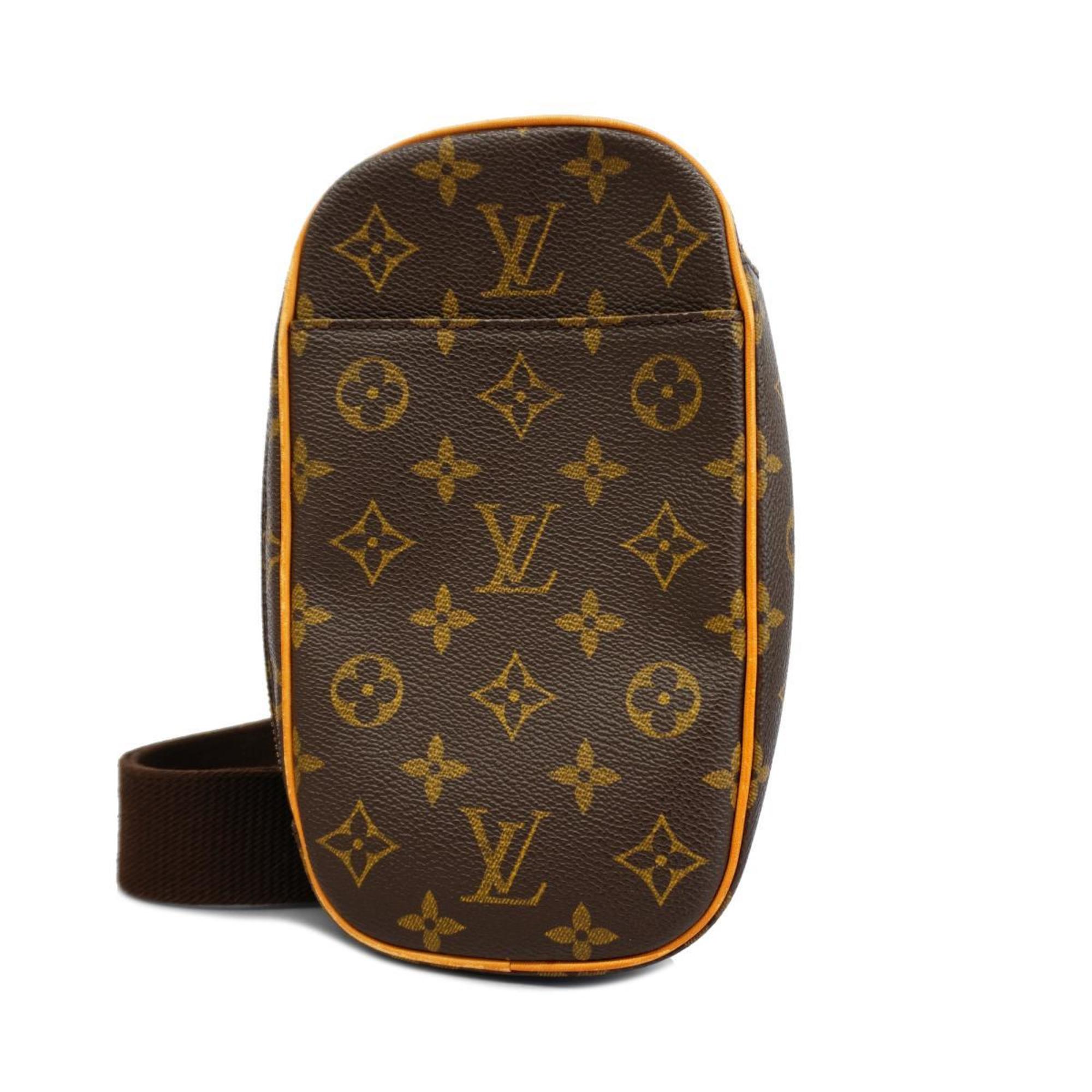 ルイ・ヴィトン(Louis Vuitton) ルイ・ヴィトン ボディバッグ モノグラム ポシェットガンジュ M51870 ブラウンメンズ レディース