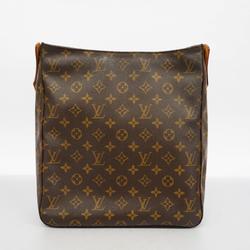 ルイ・ヴィトン(Louis Vuitton) ルイ・ヴィトン ショルダーバッグ モノグラム ルーピングGM M51145 ブラウンレディース