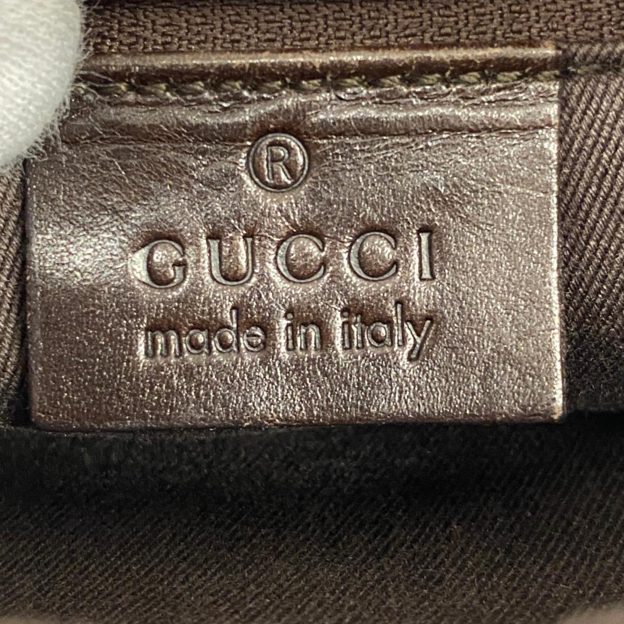 グッチ(Gucci) グッチ ハンドバッグ 101333 デニム ブラウン  レディース