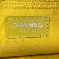 シャネル(Chanel) シャネル ショルダーバッグ ニュートラベル ナイロン イエロー   レディース