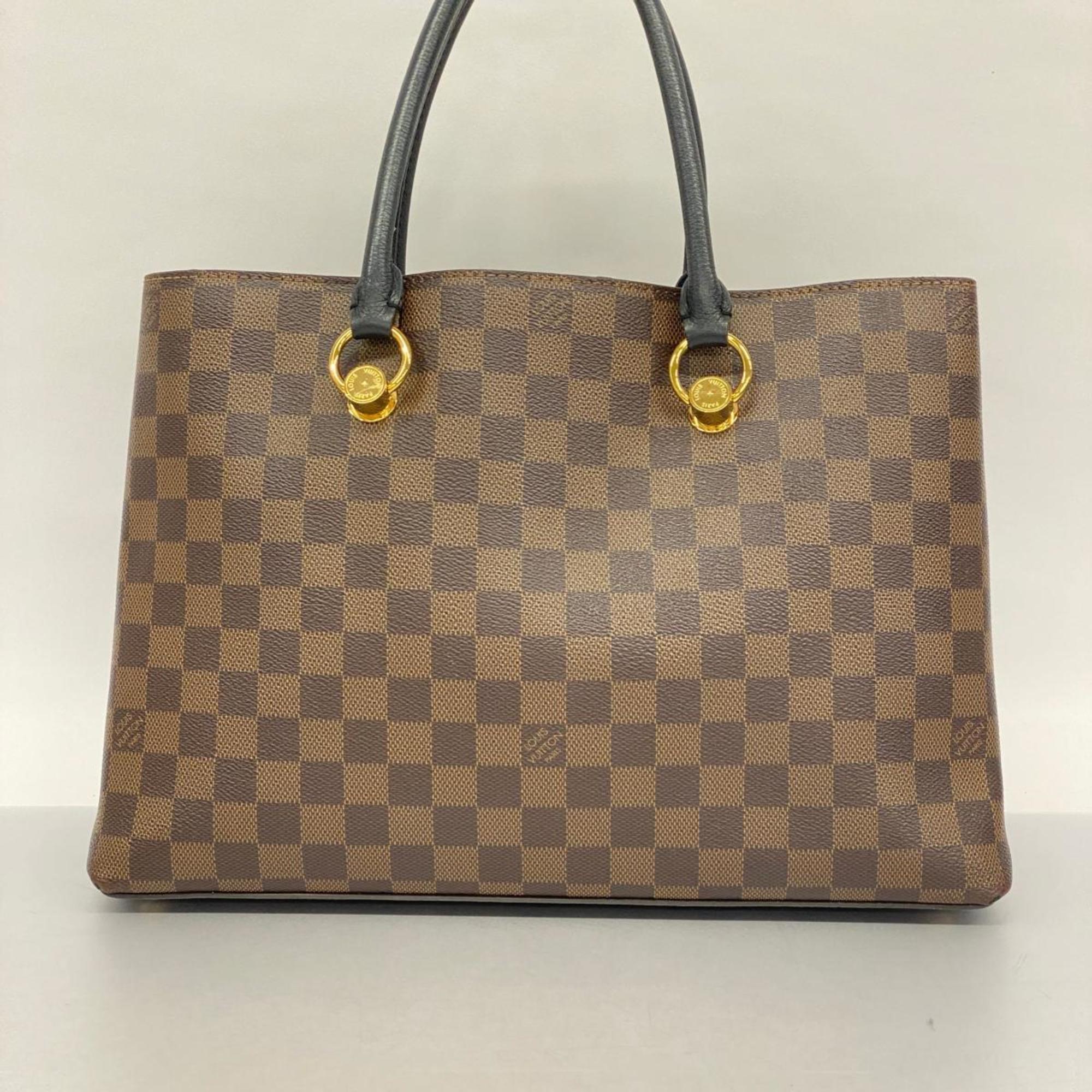 ルイ・ヴィトン(Louis Vuitton) ルイ・ヴィトン ハンドバッグ ダミエ LVリバーサイド N40050 エベヌ ノワールレディース