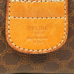 セリーヌ(Celine) セリーヌ ハンドバッグ マカダム  ブラウン   レディース