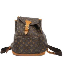 ルイ・ヴィトン(Louis Vuitton) ルイ・ヴィトン リュックサック モノグラム モンスリGM M51135 ブラウンレディース