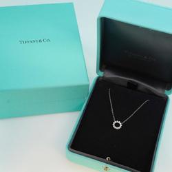 ティファニー(Tiffany) ティファニー ネックレス サークル ダイヤモンド Pt950 プラチナ  レディース