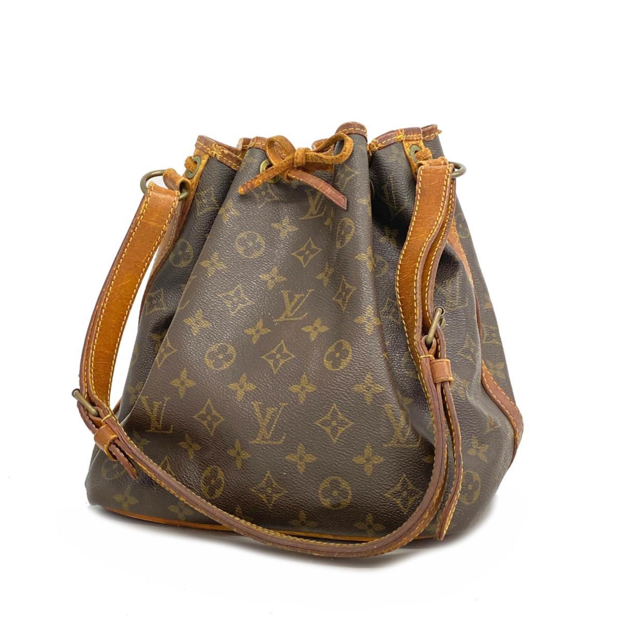 ルイ・ヴィトン(Louis Vuitton) ルイ・ヴィトン ショルダーバッグ モノグラム プチノエ M42226 ブラウンレディース