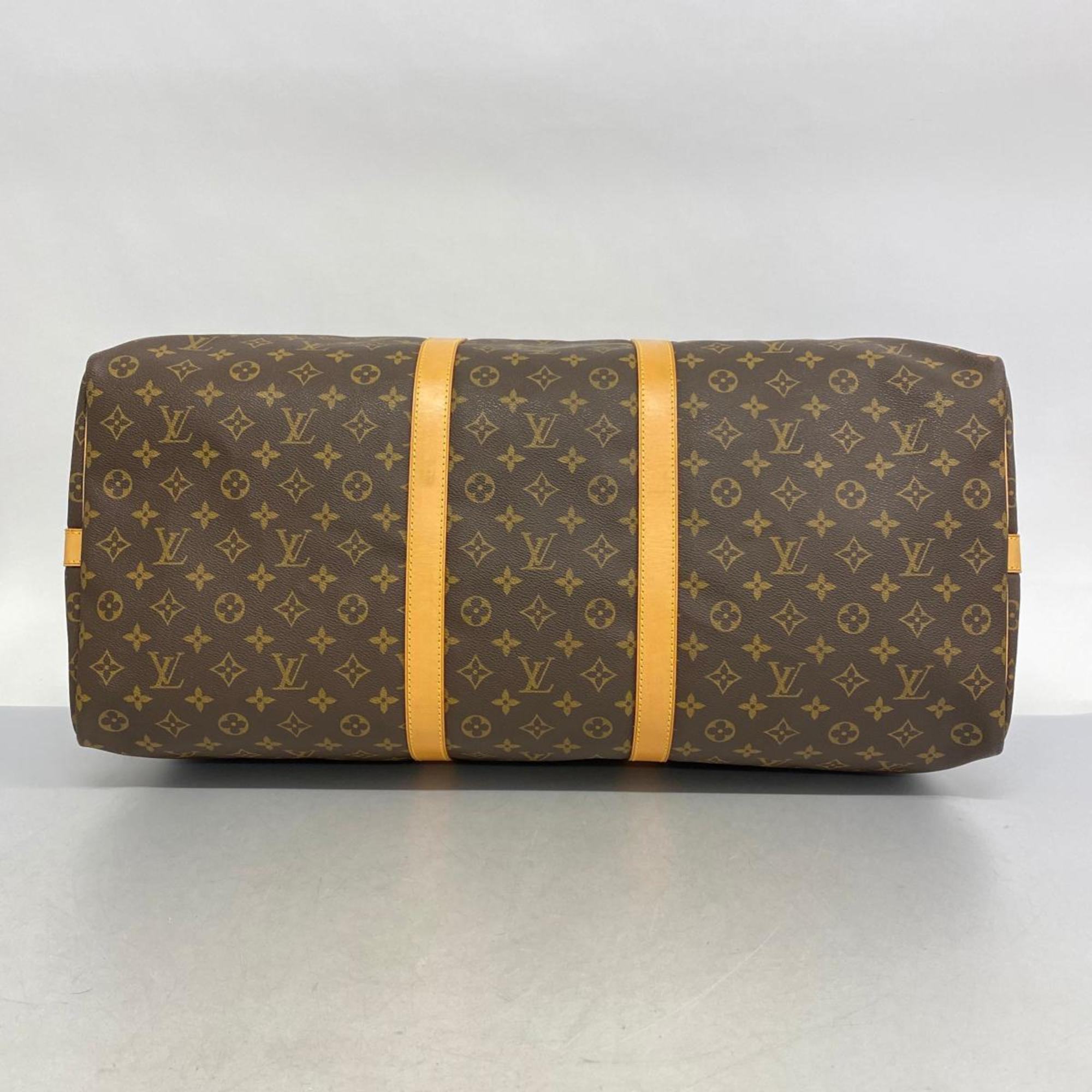 ルイ・ヴィトン(Louis Vuitton) ルイ・ヴィトン ボストンバッグ モノグラム キーポルバンドリエール60 M41412 ブラウンメンズ レディース