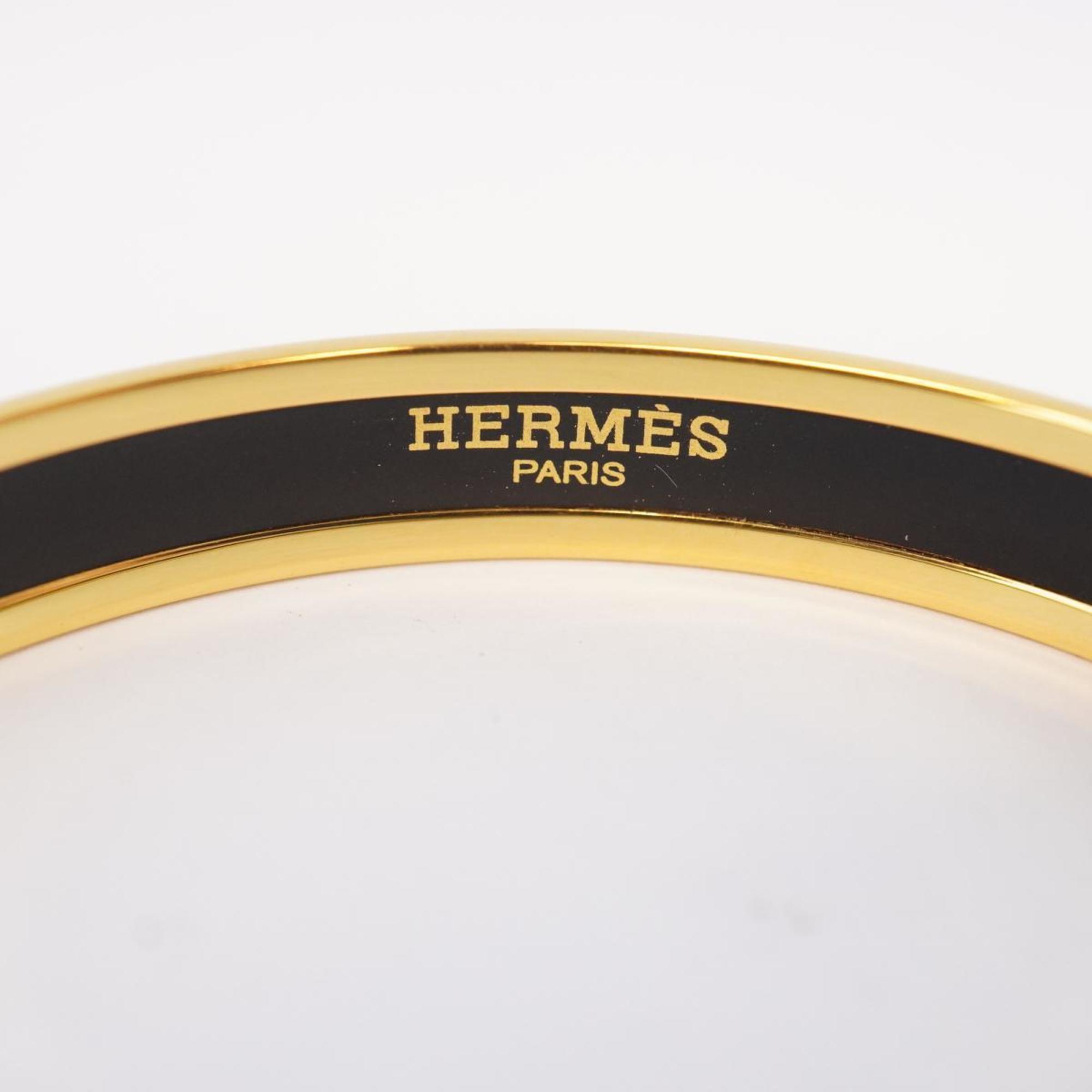 エルメス(Hermes) エルメス バングル エマイユPM GPメッキ ゴールド マルチカラー  メンズ レディース