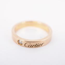 カルティエ(Cartier) カルティエ リング エングレーブド 1PD ダイヤモンド K18PG ピンクゴールド  レディース