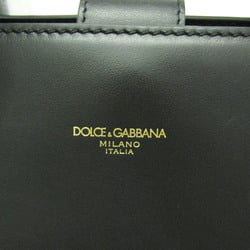 ドルチェ&ガッバーナ(Dolce & Gabbana) メンズ,レディース レザー ハンドバッグ,ショルダーバッグ ブラック