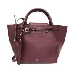 セリーヌ(Celine) ビッグバッグ スモール 183313 レディース レザー ハンドバッグ,ショルダーバッグ ワイン