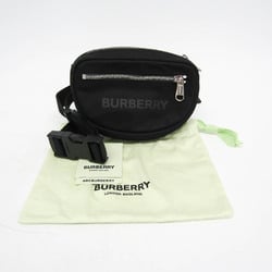 バーバリー(Burberry) 8052887 メンズ,レディース ナイロン ウエストバッグ ブラック