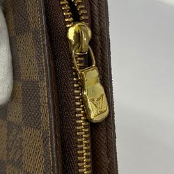 ルイ・ヴィトン(Louis Vuitton) ルイ・ヴィトン 長財布 ダミエ ポルトモネジップ N61728 エベヌメンズ レディース