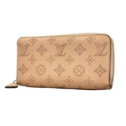 ルイ・ヴィトン(Louis Vuitton) ルイ・ヴィトン 長財布 マヒナ ジッピーウォレット M82755 ローズジャスミンメンズ レディース