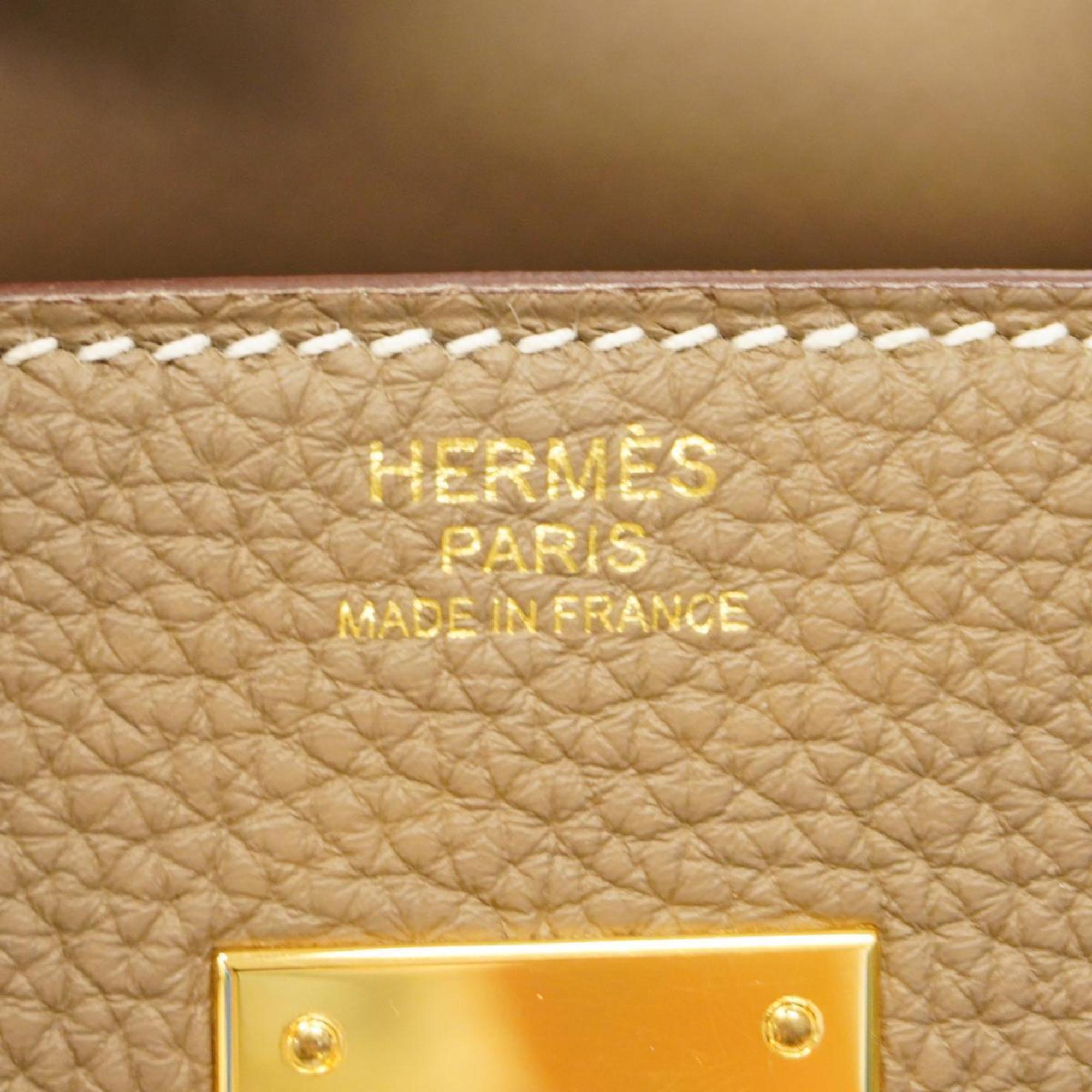 エルメス(Hermes) エルメス ハンドバッグ バーキン30 B刻印 トゴ エトゥープ   レディース