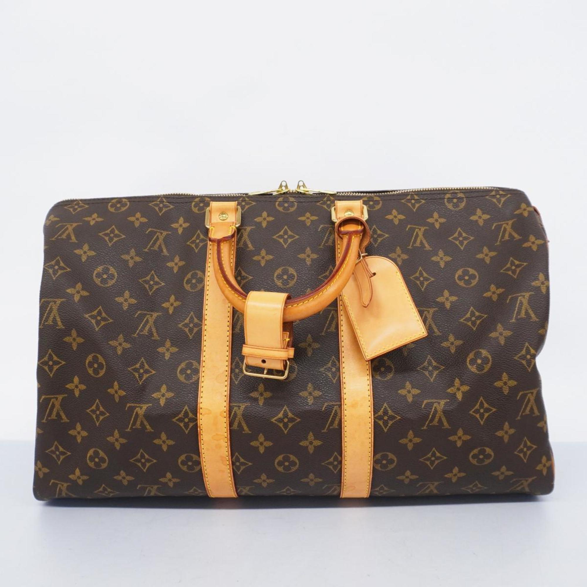 ルイ・ヴィトン(Louis Vuitton) ルイ・ヴィトン ボストンバッグ モノグラム キーポル45 M41428 ブラウンメンズ レディース