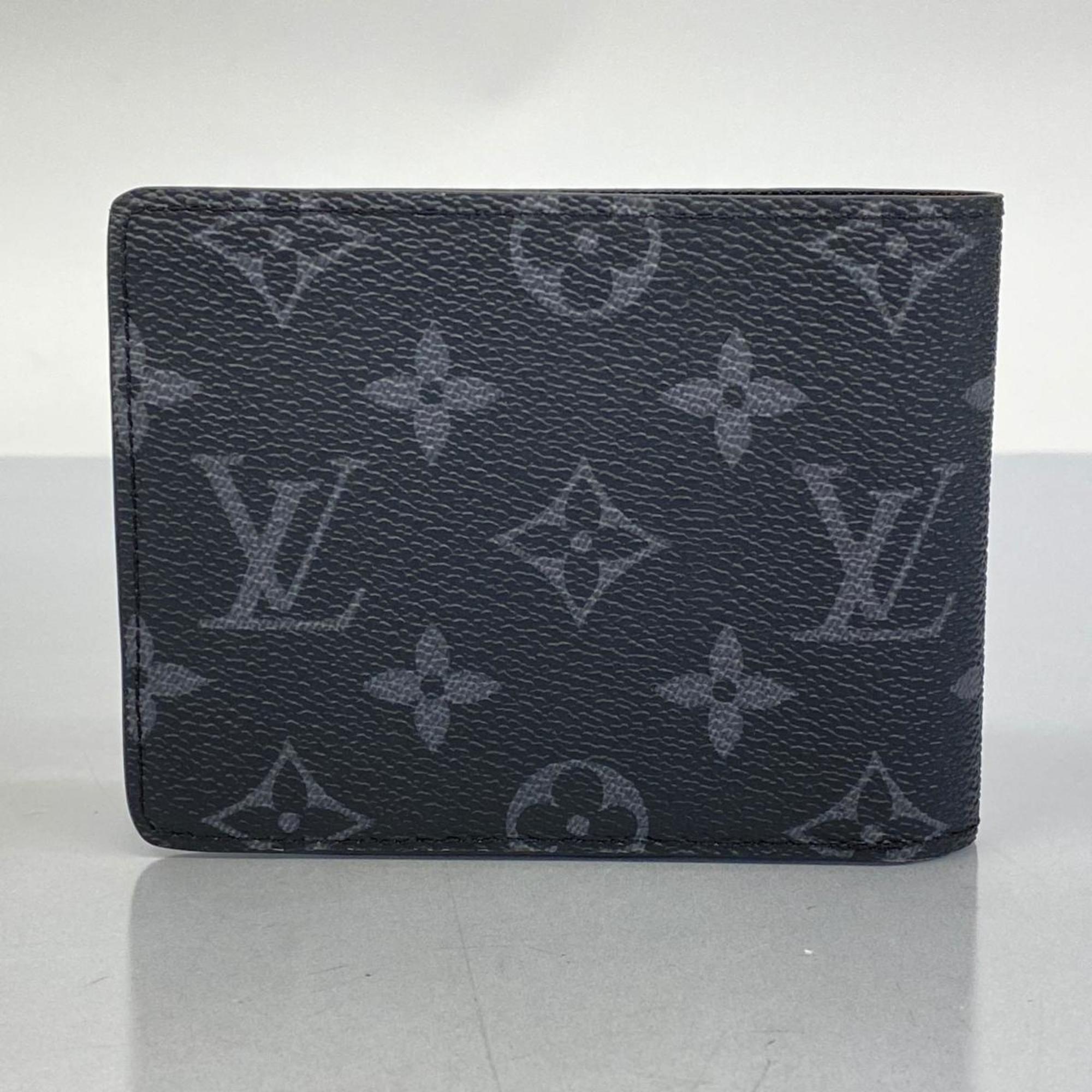 ルイ・ヴィトン(Louis Vuitton) ルイ・ヴィトン 財布 モノグラム・エクリプス ポルトフォイユミュルティプル M61695 ブラックメンズ