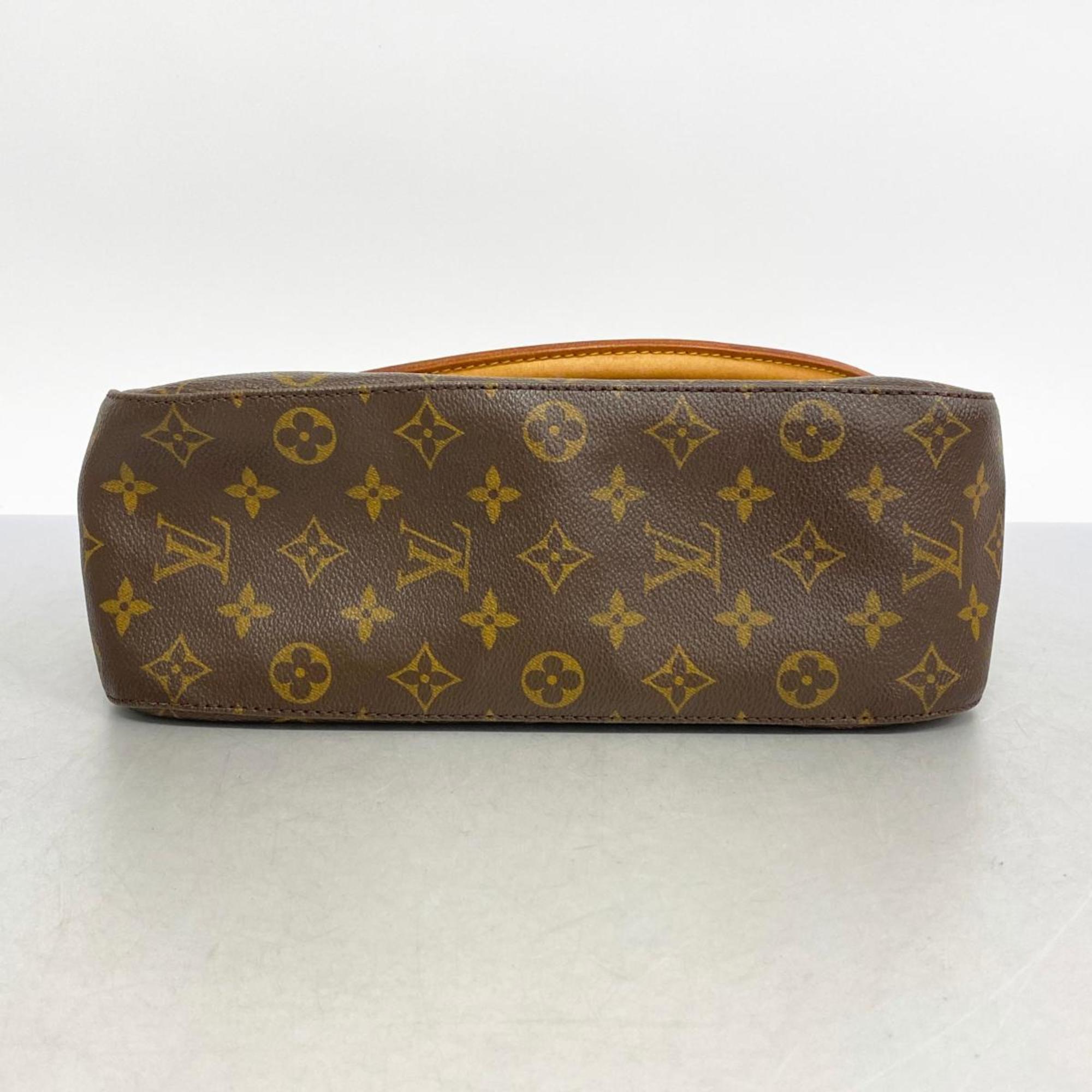 ルイ・ヴィトン(Louis Vuitton) ルイ・ヴィトン ショルダーバッグ モノグラム ルーピングGM M51145 ブラウンレディース