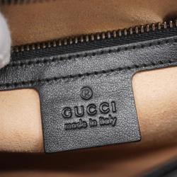 グッチ(Gucci) グッチ ショルダーバッグ GGマーモント 443497 レザー ブラック   レディース