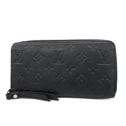 ルイ・ヴィトン(Louis Vuitton) ルイ・ヴィトン 長財布 モノグラム・アンプラント ジッピーウォレット M61864 ノワールレディース