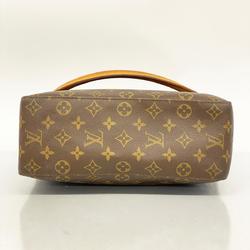 ルイ・ヴィトン(Louis Vuitton) ルイ・ヴィトン ショルダーバッグ モノグラム ルーピングGM M51145 ブラウンレディース