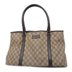 グッチ(Gucci) グッチ トートバッグ GGスプリーム 114593  ブラウン   レディース