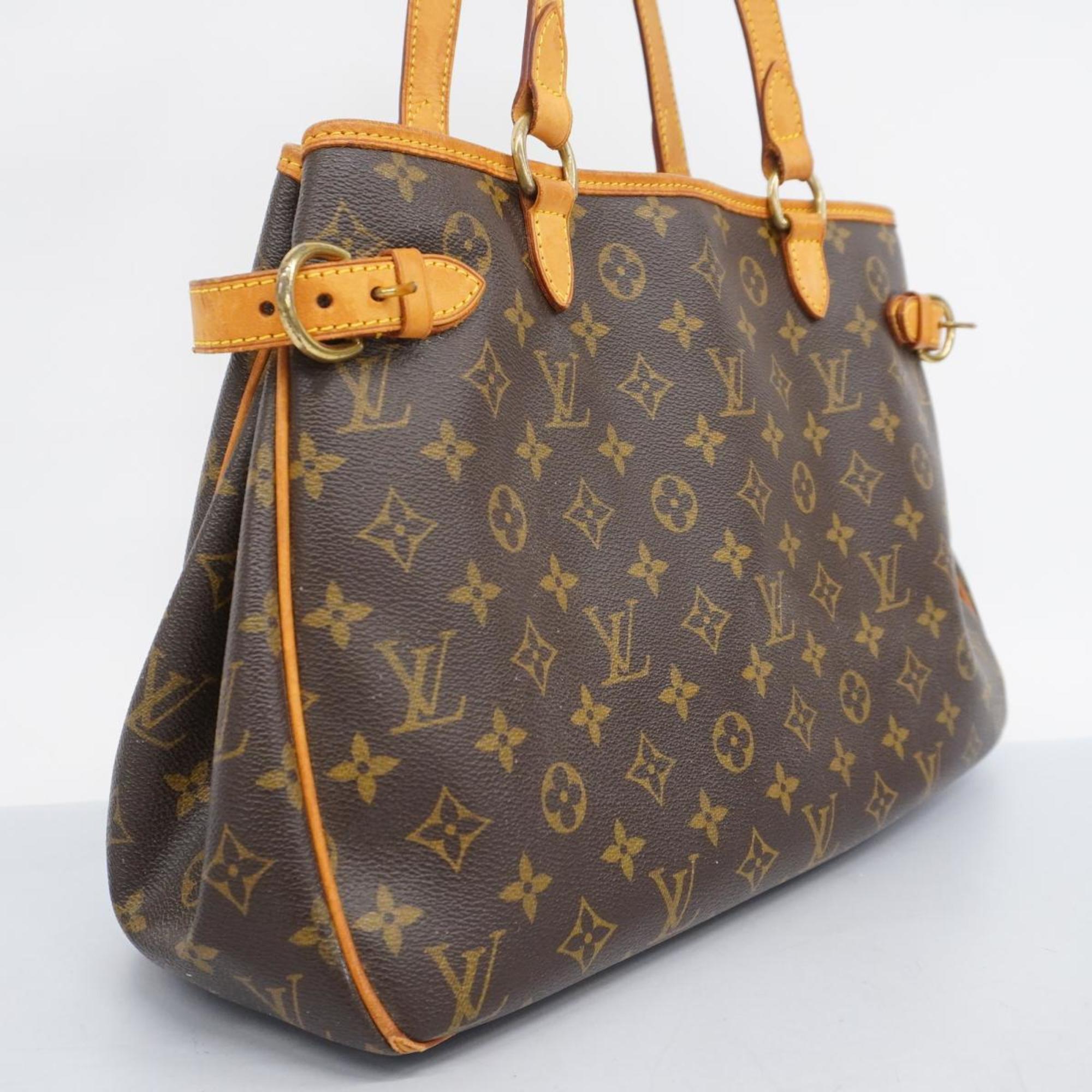 ルイ・ヴィトン(Louis Vuitton) ルイ・ヴィトン トートバッグ モノグラム バティニョールオリゾンタル M51154 ブラウンレディース