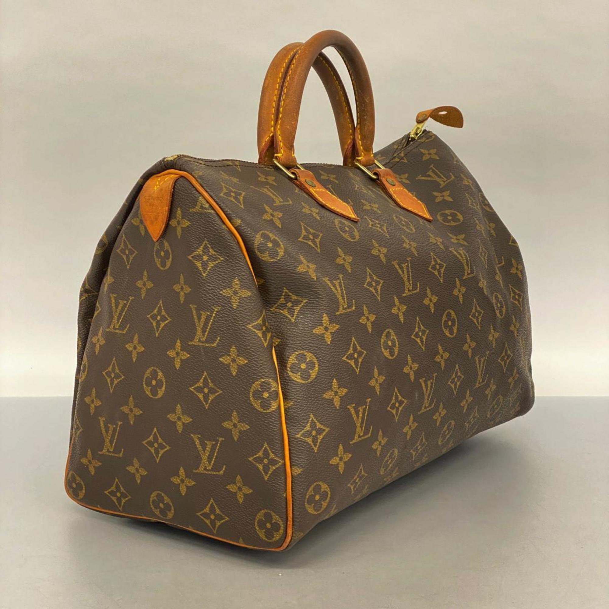 ルイ・ヴィトン(Louis Vuitton) ルイ・ヴィトン ハンドバッグ モノグラム スピーディ35 M41107 ブラウンレディース