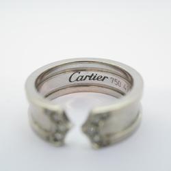 カルティエ(Cartier) カルティエ リング 2C ダイヤモンド K18WG ホワイトゴールド  レディース