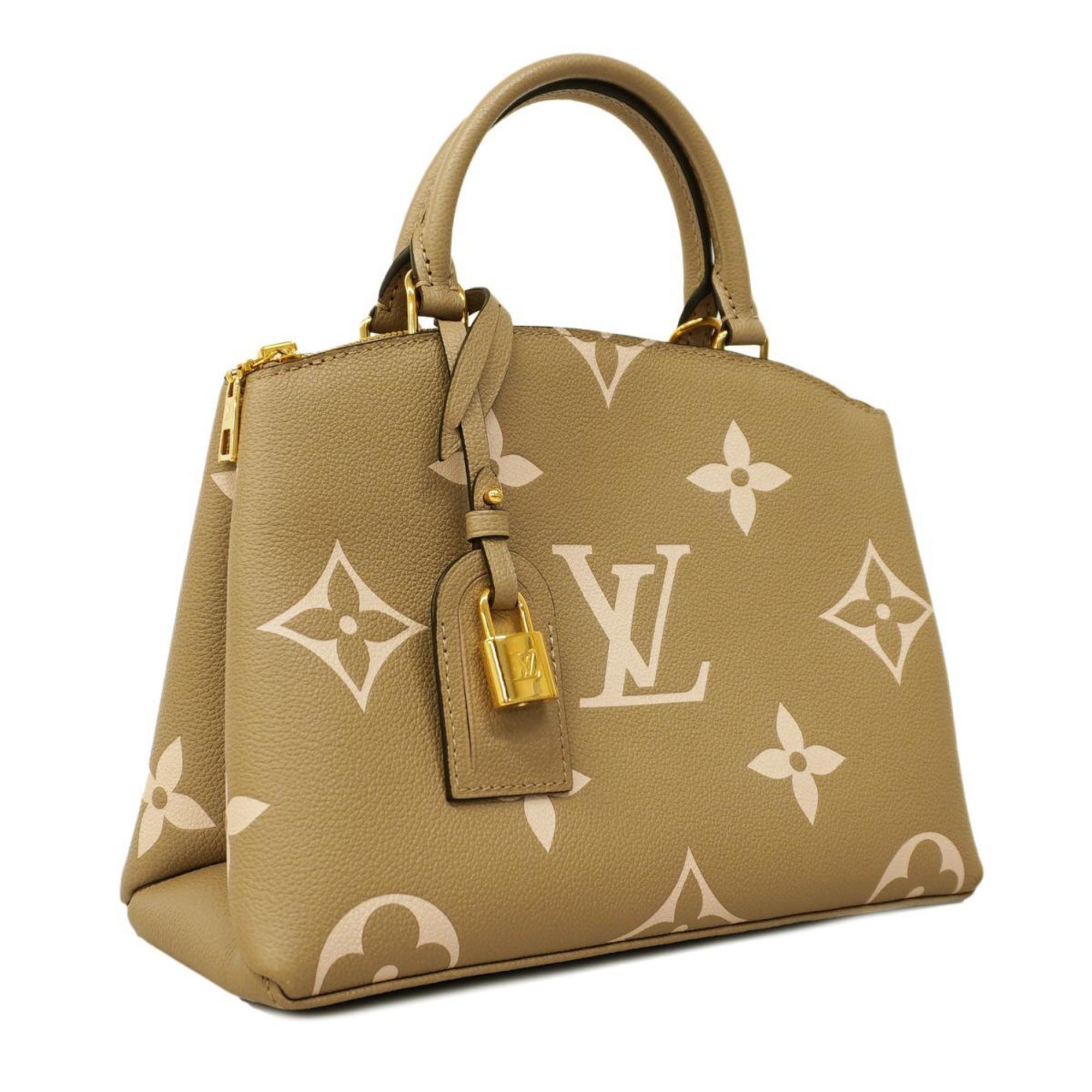 ルイ・ヴィトン(Louis Vuitton) ルイ・ヴィトン ハンドバッグ モノグラム・アンプラント バイカラー プティパレPM M58914 トゥルトレールクレームレディース