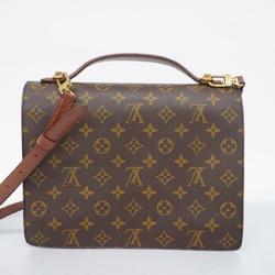 ルイ・ヴィトン(Louis Vuitton) ルイ・ヴィトン ショルダーバッグ モノグラム モンソー28 M51185 ブラウンレディース