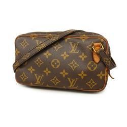 ルイ・ヴィトン(Louis Vuitton) ルイ・ヴィトン ショルダーバッグ モノグラム ポシェットマルリーバンドリエール M51828 ブラウンレディース