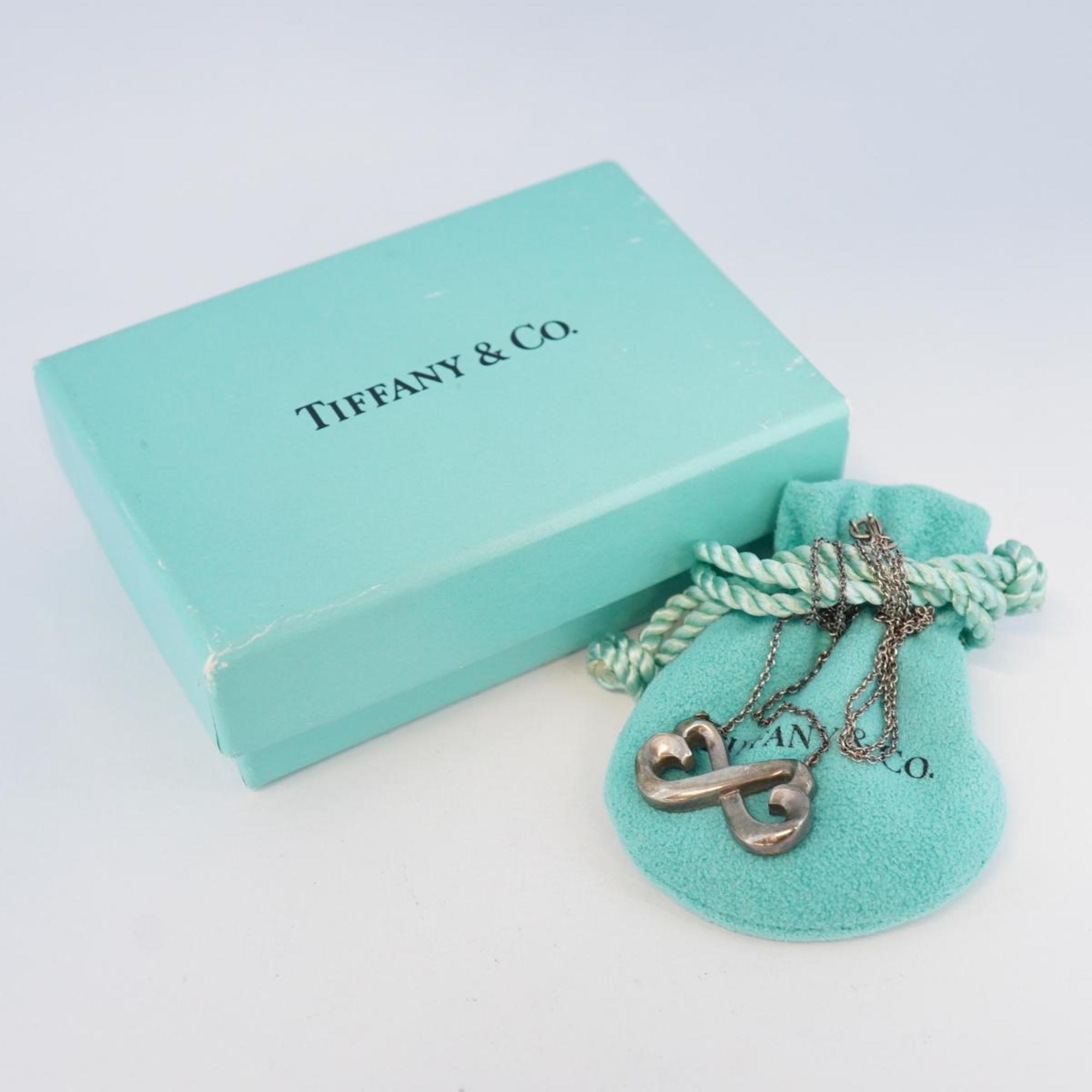 ティファニー(Tiffany) ティファニー ネックレス ダブルラビングハート 925 シルバー  レディース