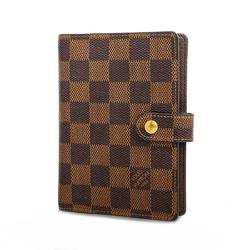 ルイ・ヴィトン(Louis Vuitton) ルイ・ヴィトン 手帳カバー ダミエ アジェンダPM R20700 エベヌメンズ レディース