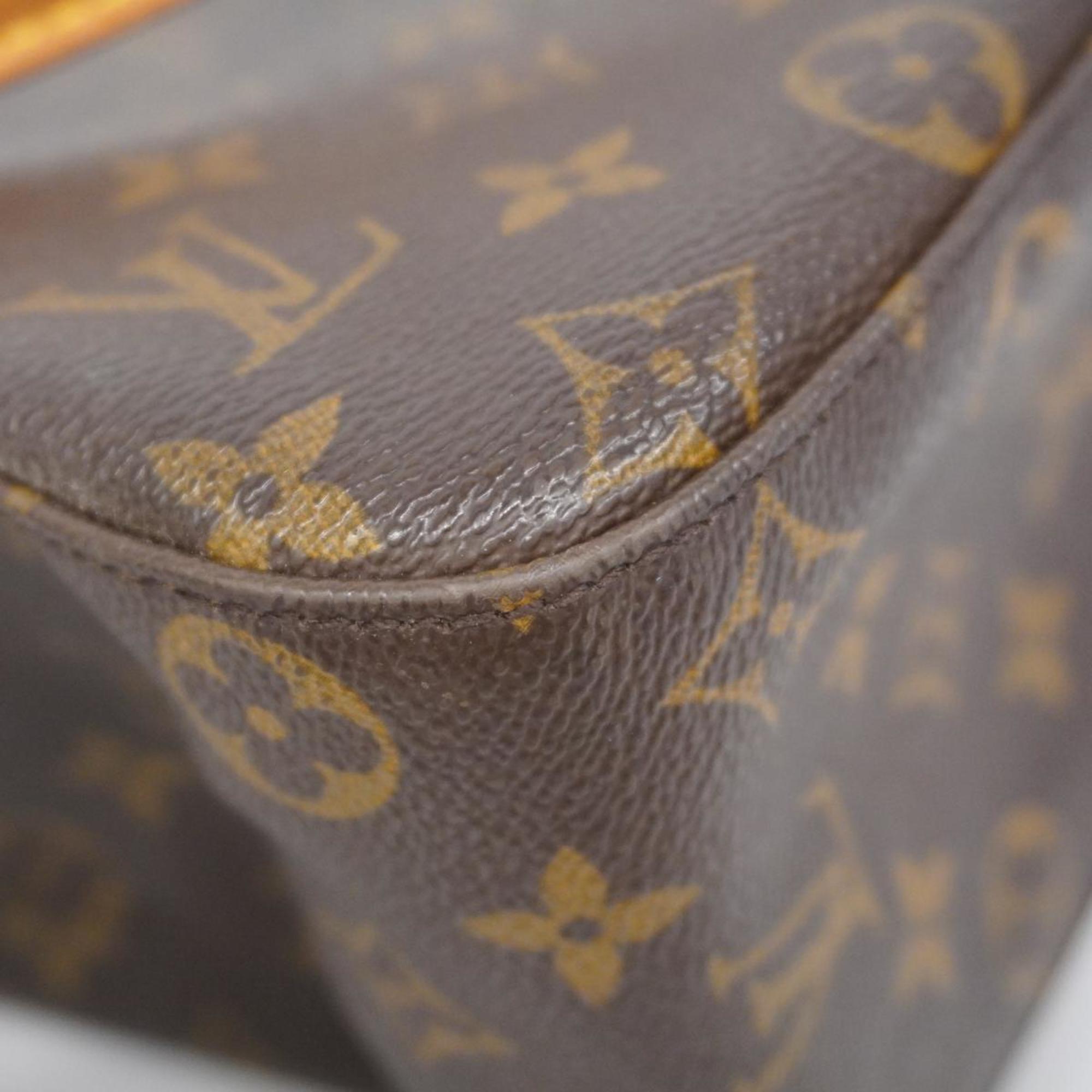 ルイ・ヴィトン(Louis Vuitton) ルイ・ヴィトン ショルダーバッグ モノグラム ルーピングGM M51145 ブラウンレディース