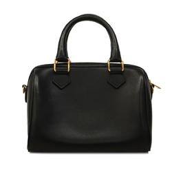 セリーヌ(Celine) セリーヌ ハンドバッグ トリオンフ レザー ブラック   レディース