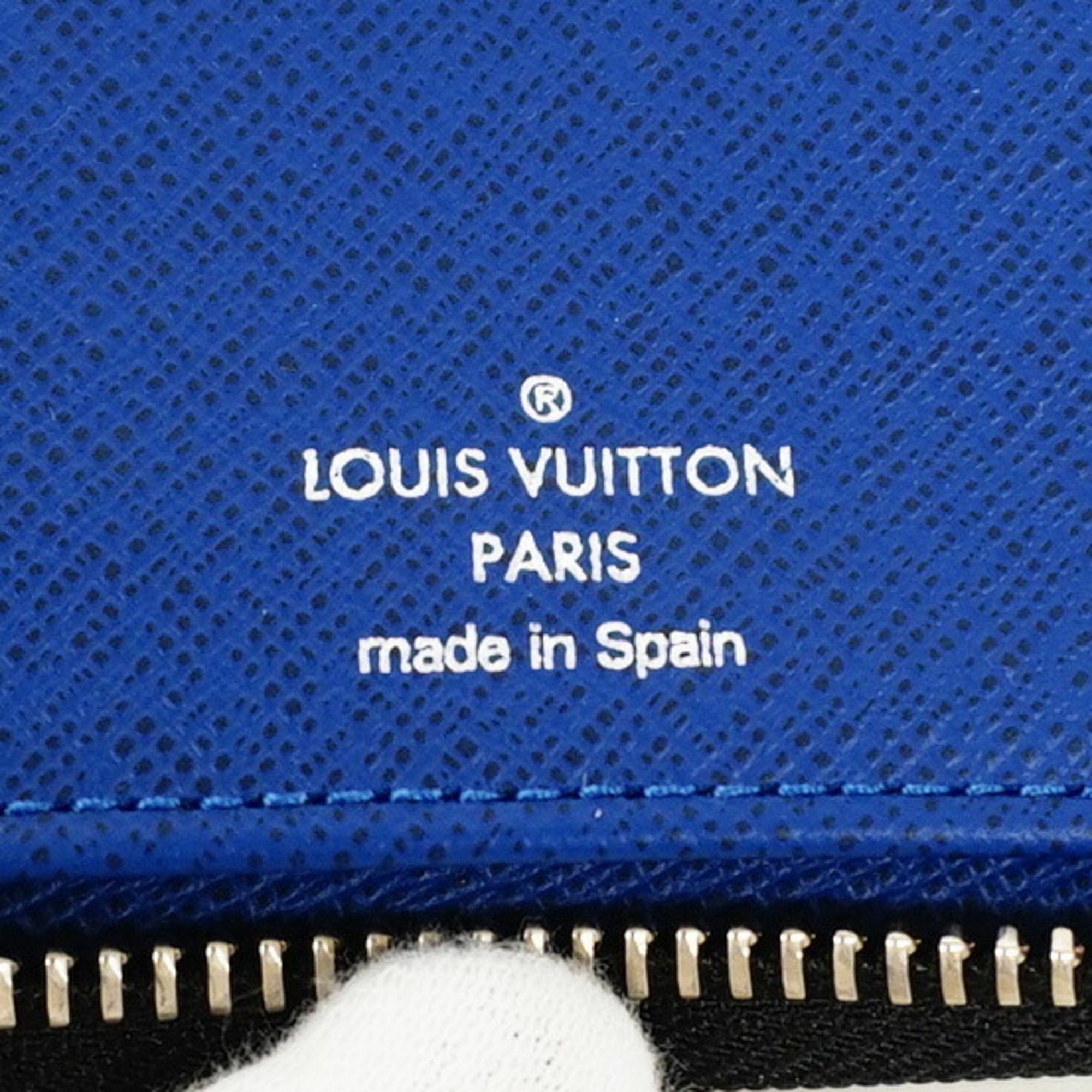 ルイ・ヴィトン(Louis Vuitton) ルイ・ヴィトン 長財布 タイガラマ ジッピーウォレットヴェルティカル M30447 コバルトメンズ