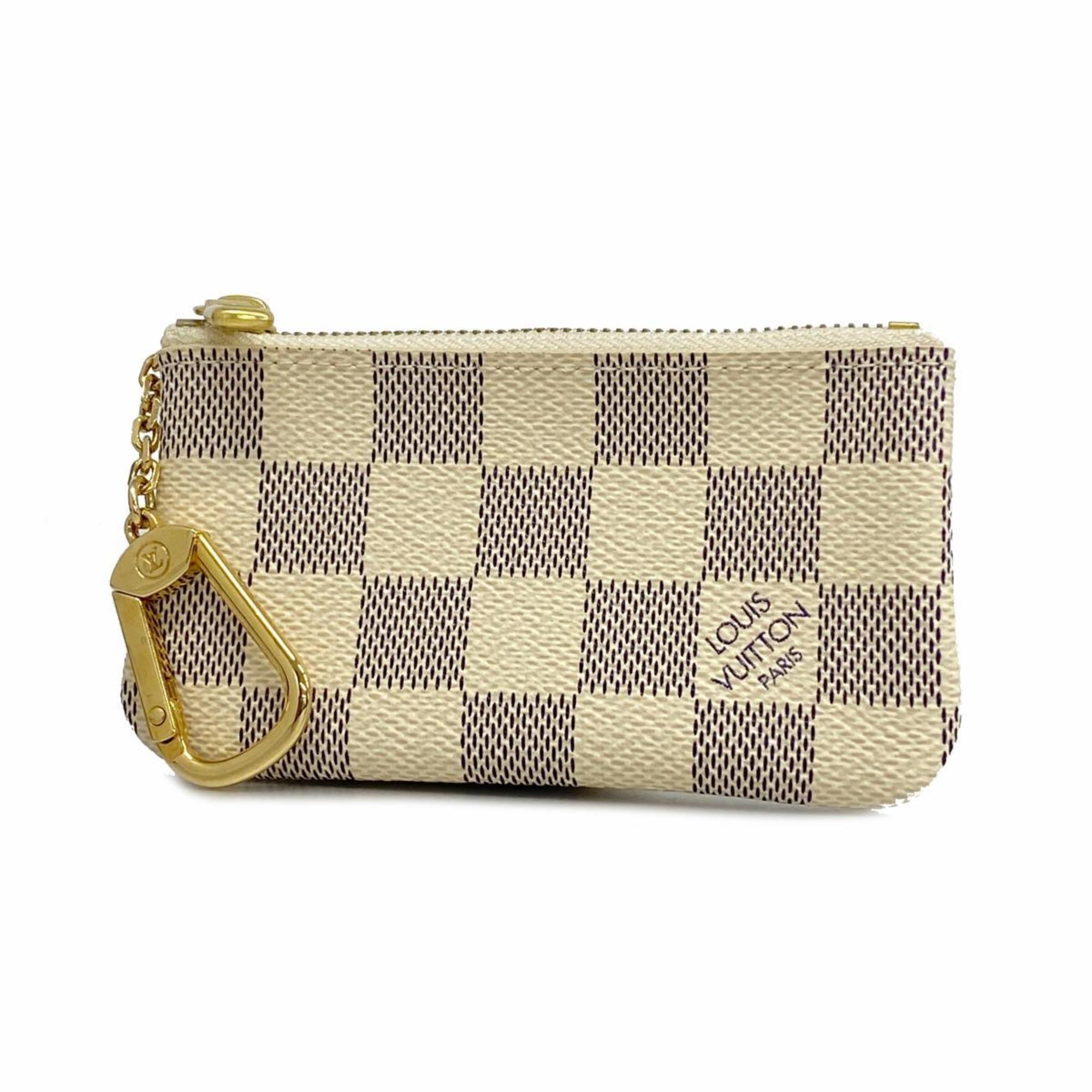 ルイ・ヴィトン(Louis Vuitton) ルイ・ヴィトン 財布・コインケース ダミエ・アズール ポシェットクレ N62659 ホワイトメンズ レディース