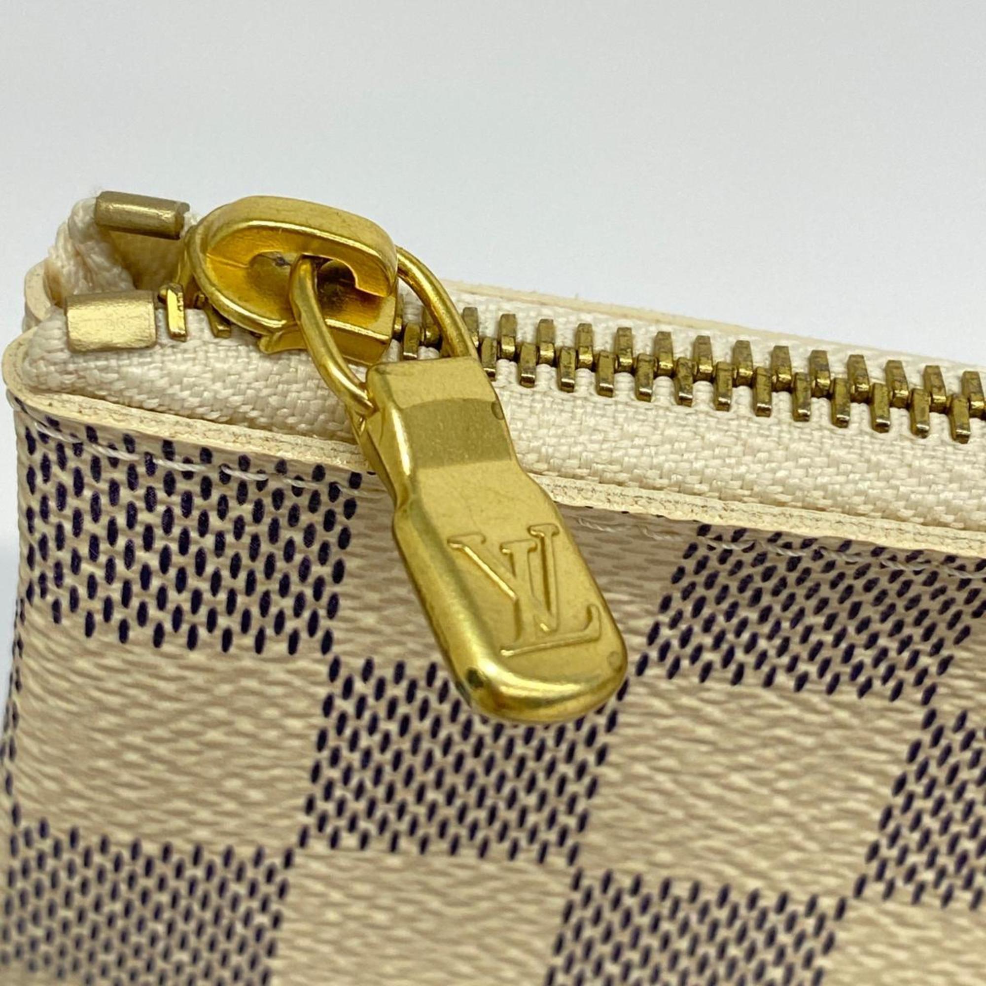 ルイ・ヴィトン(Louis Vuitton) ルイ・ヴィトン 財布・コインケース ダミエ・アズール ポシェットクレ N62659 ホワイトメンズ レディース