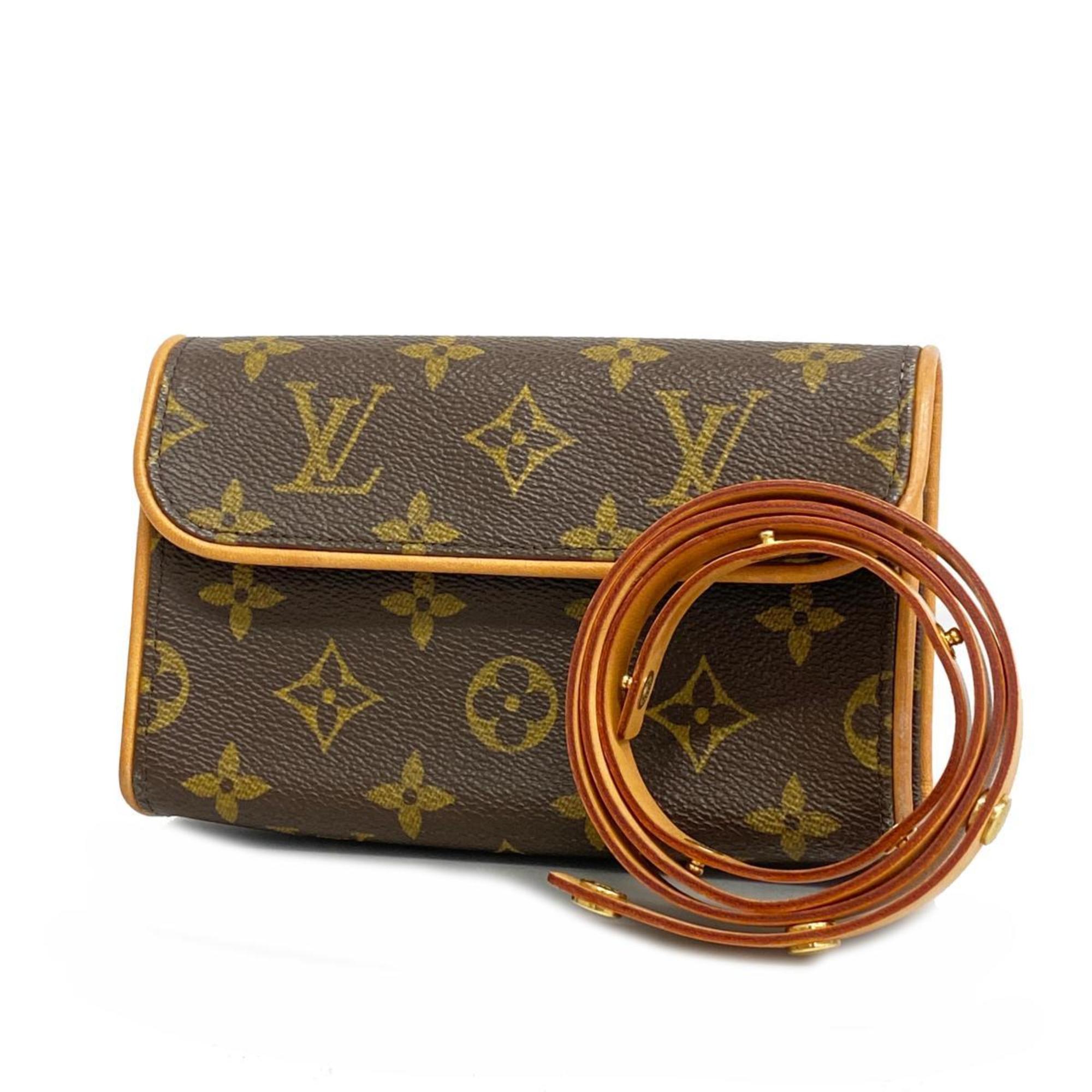 ルイ・ヴィトン(Louis Vuitton) ルイ・ヴィトン ウエストバッグ モノグラム ポシェットフロランティーヌ M51855 ブラウンメンズ レディース