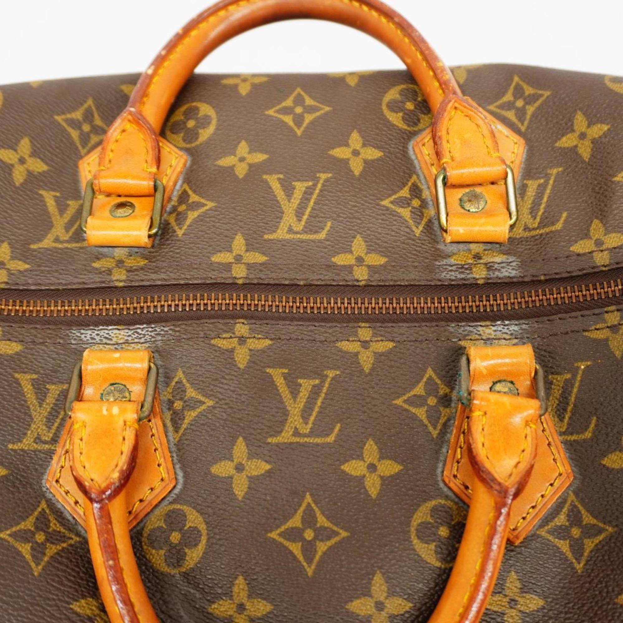 ルイ・ヴィトン(Louis Vuitton) ルイ・ヴィトン ハンドバッグ モノグラム スピーディ35 M41107 ブラウンレディース