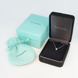 ティファニー(Tiffany) ティファニー ネックレス ソリティア 1PD ダイヤモンド Pt950 プラチナ  レディース