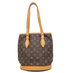 ルイ・ヴィトン(Louis Vuitton) ルイ・ヴィトン トートバッグ モノグラム バケットPM M42238 ブラウンレディース