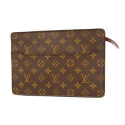 ルイ・ヴィトン(Louis Vuitton) ルイ・ヴィトン クラッチバッグ モノグラム ポシェットオム M51795 ブラウンメンズ レディース