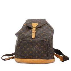 ルイ・ヴィトン(Louis Vuitton) ルイ・ヴィトン リュックサック モノグラム モンスリGM M51135 ブラウンレディース